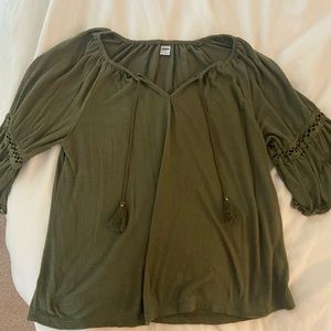 Green Tunic Shirt